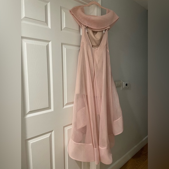 Bronx and Banco Dress Gown Maxi Dress Pale Pink S - Picture 5 of 9